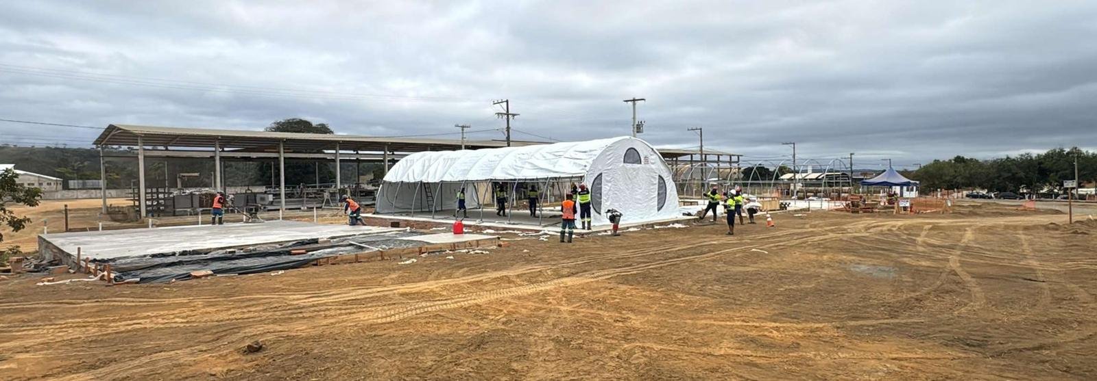Infraestrutura civil para companhia elétrica — Nova Venécia · ES
